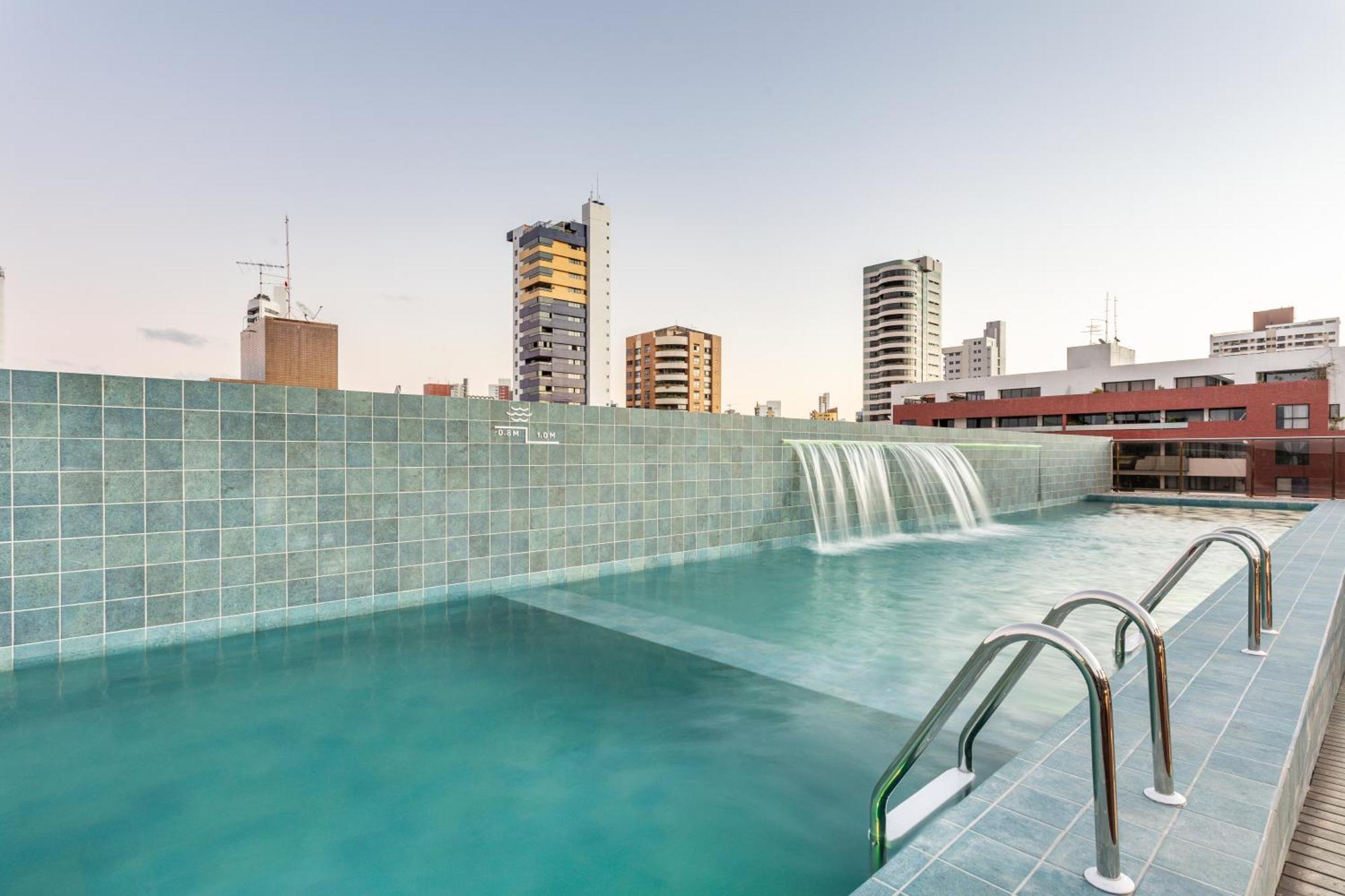 Cobertura Com Jacuzzi E Deslumbrante Vista Mar João Pessoa Exterior foto