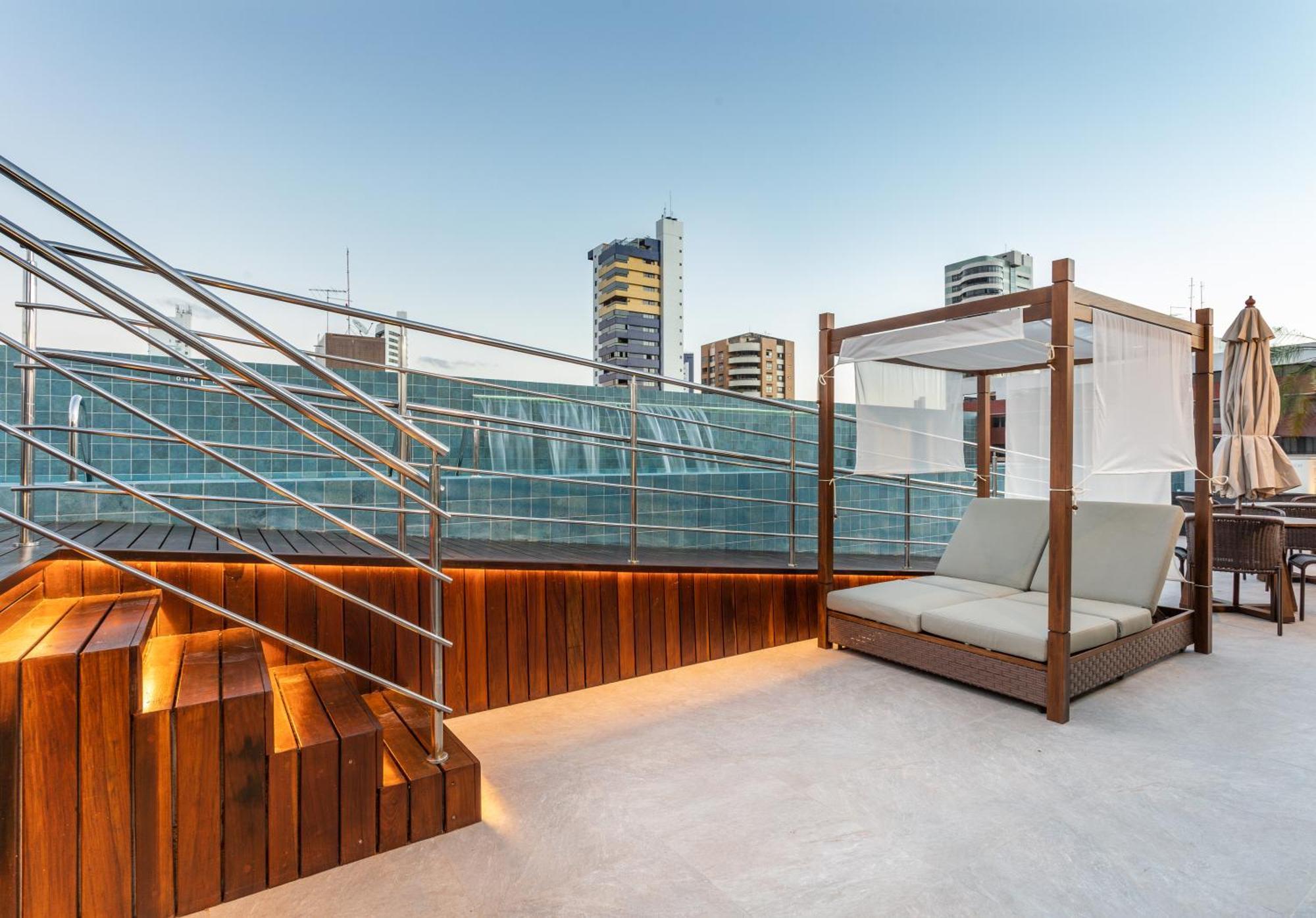 Cobertura Com Jacuzzi E Deslumbrante Vista Mar João Pessoa Exterior foto